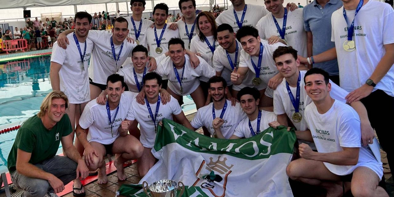 Club Las Encinas asciende a la División de Honor de waterpolo