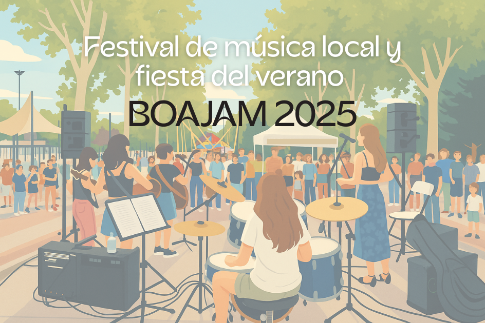 Festival BOAJAM 2025 en Boadilla, música local el 20 de junio