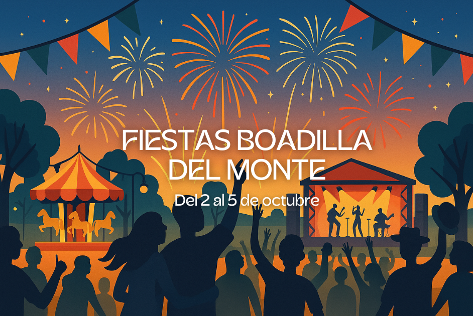 Fiestas de Boadilla del Monte 2025: conciertos, tradición y diversión del 2 al 5 de octubre