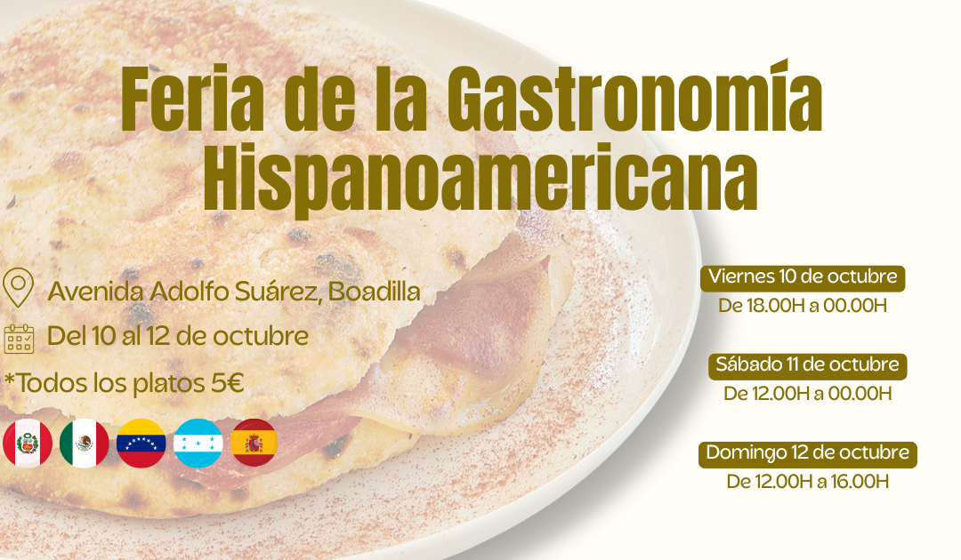 Boadilla celebra su primera Feria de la Gastronomía Hispanoamericana