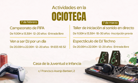 Ocioteca de Boadilla: cuatro planes jóvenes entre febrero y marzo