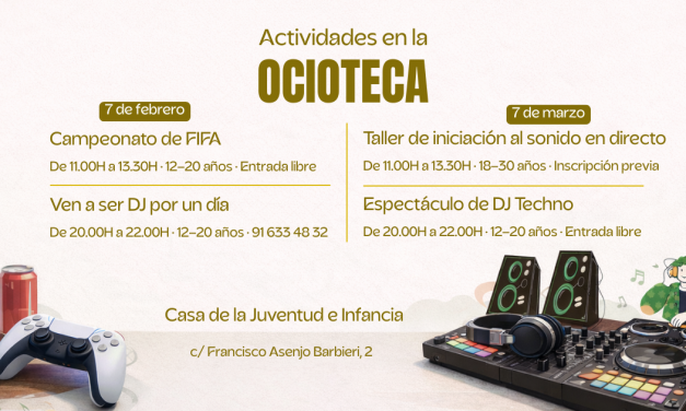 Ocioteca de Boadilla: cuatro planes jóvenes entre febrero y marzo