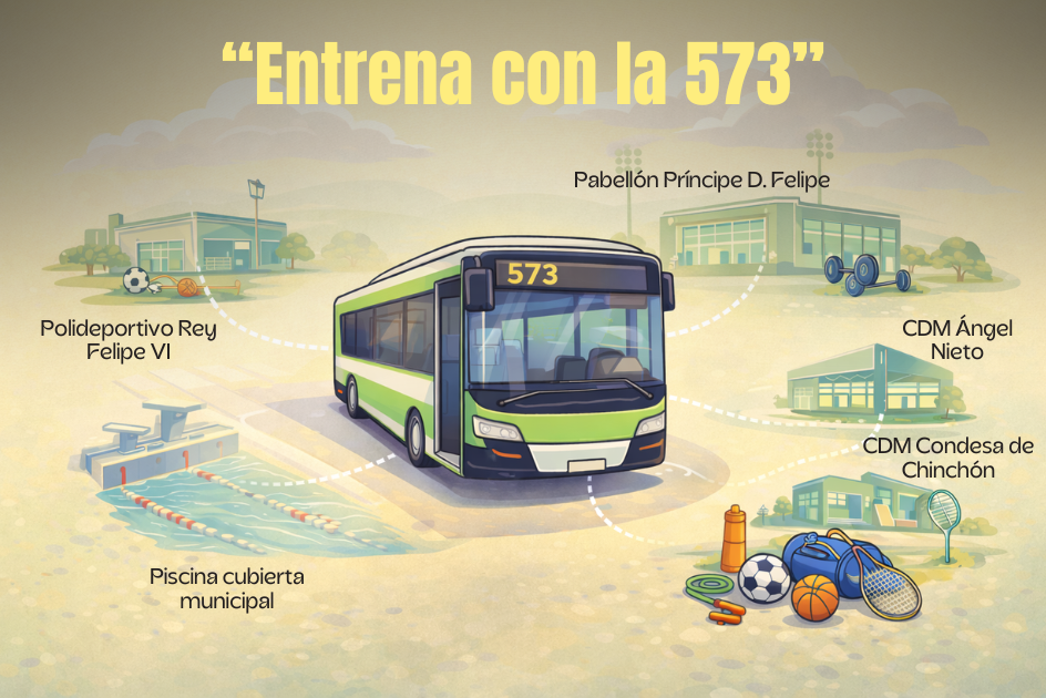 “Entrena con la 573”: muévete a entrenar en Boadilla sin coche